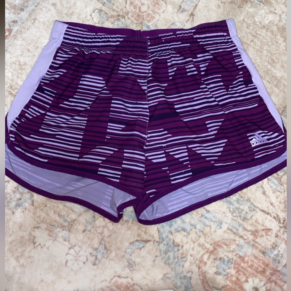 Adidas Violet Patterned Shorts